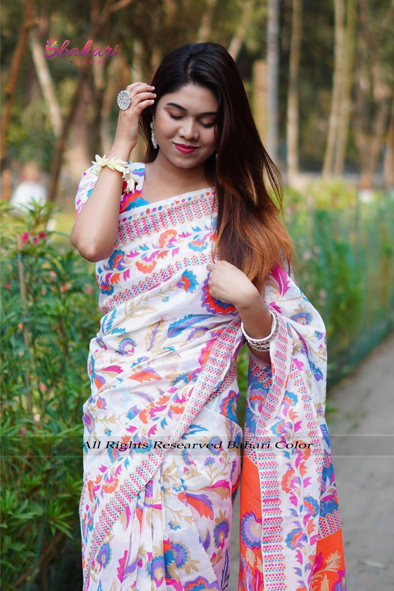 halfsilk jamdani-bahari color4