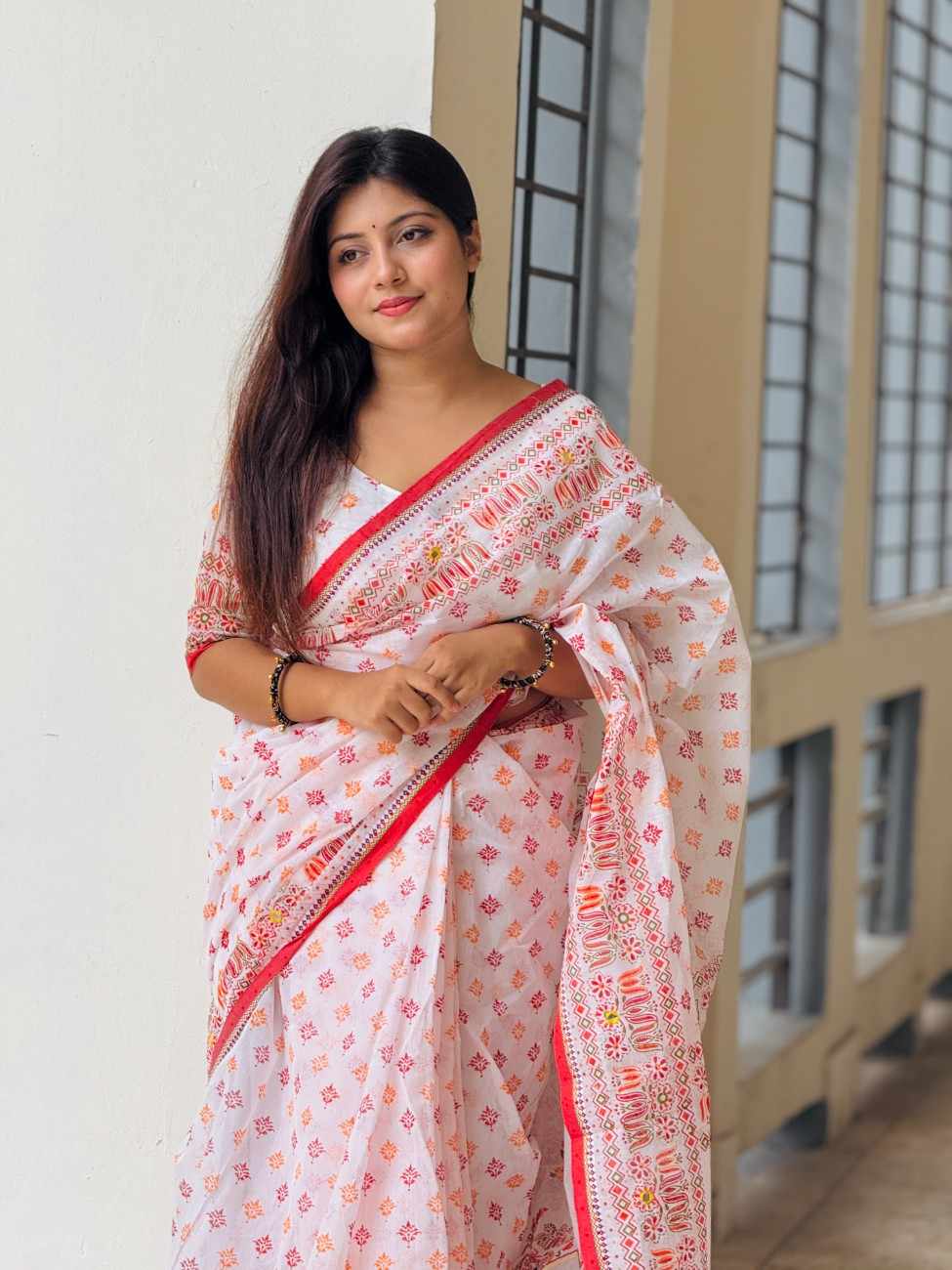 Emboidary Boutique Saree Code 2052